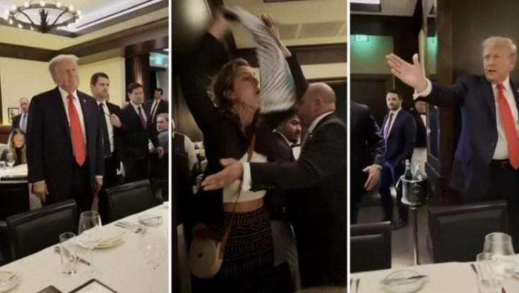 Washington: Trump contestato al ristorante da attivisti pro-Pal