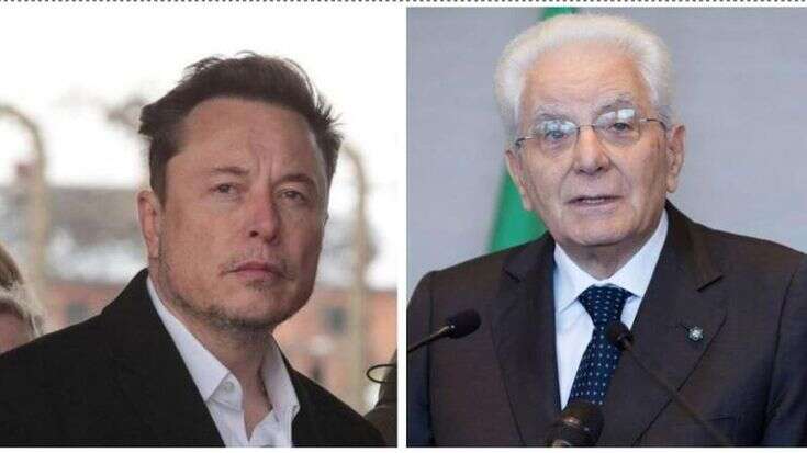 Musk, l'opposizione e Forza Italia plaudono a Mattarella. Fazzolari: 