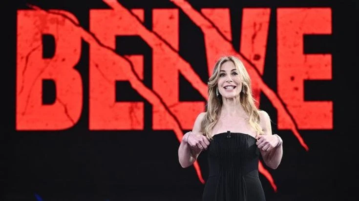 Sabrina Impacciatore a Belve ieri sera: 