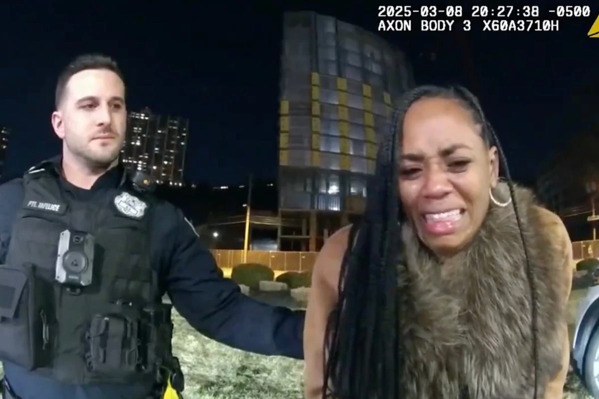 NBA cheerleader-turned-prosecutor reduced to tears during DUI arrest