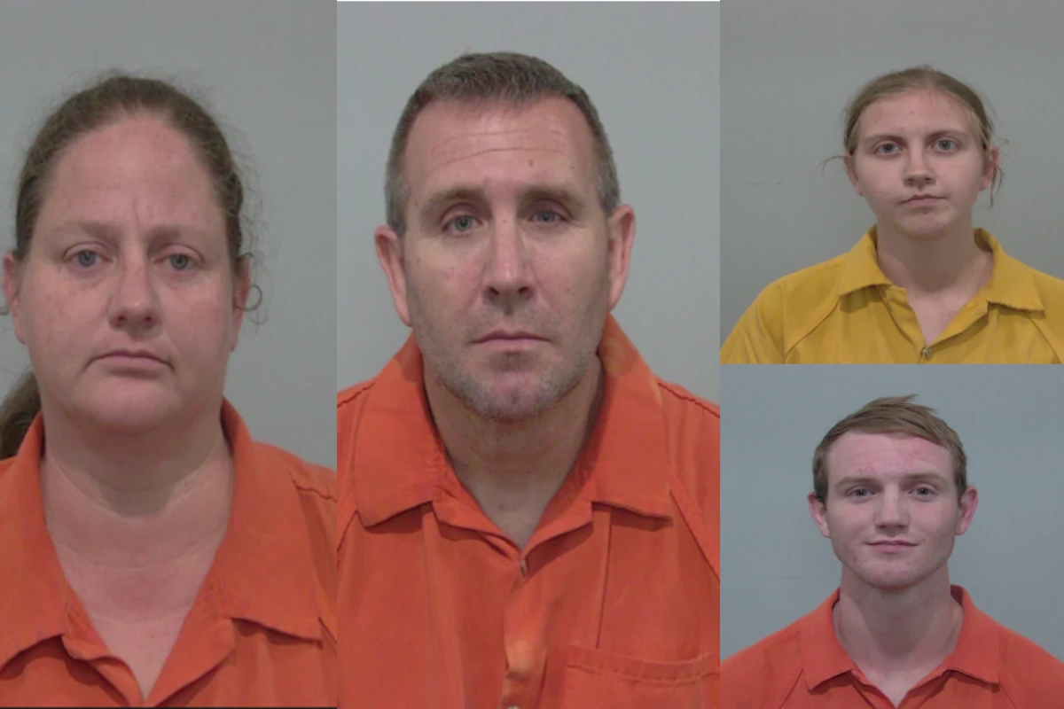 4 adults accused of putting kids in cages, spraying faces with vinegar