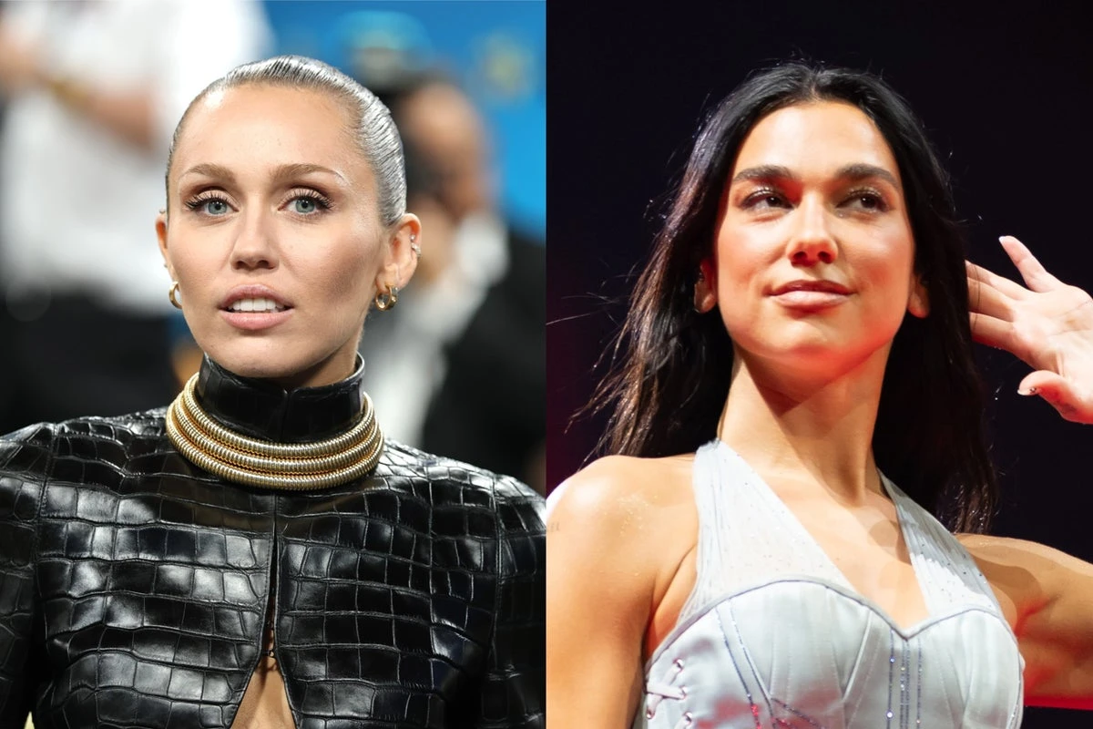 Miley Cyrus says collaboration with Dua Lipa ‘wasn’t my idea’