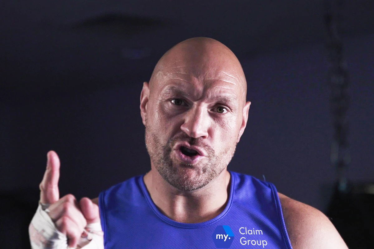 Tyson Fury fights on behalf of My Claim Group to champion drivers
