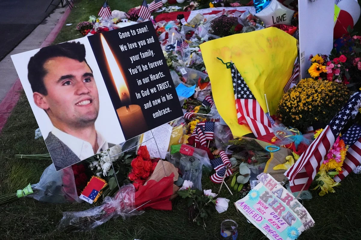 Cops arrest man accused of vandalizing Phoenix Charlie Kirk memorial