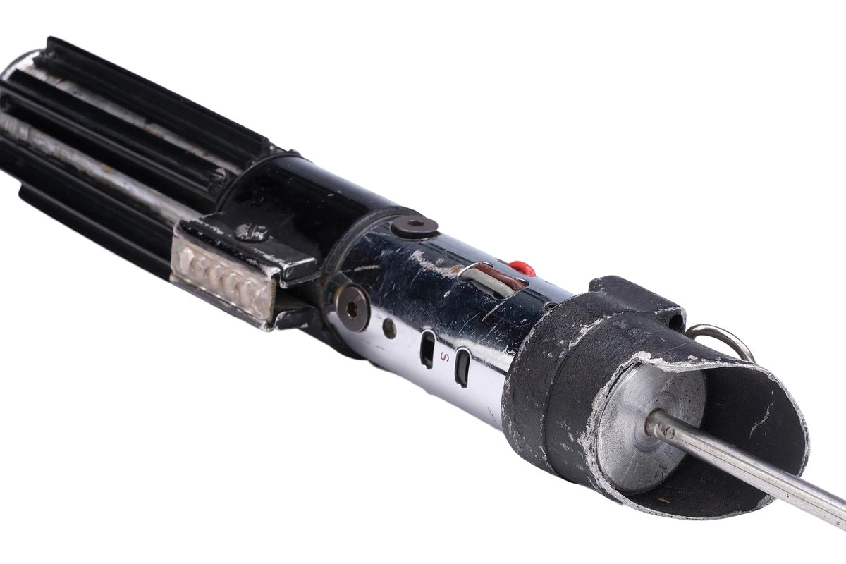 Darth Vader’s iconic light saber goes to auction for staggering amount