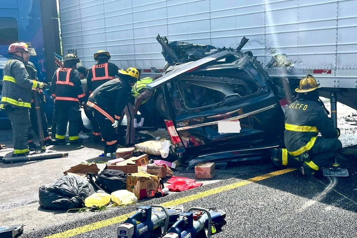 Driver arrested after illegal U-turn on highway that killing three