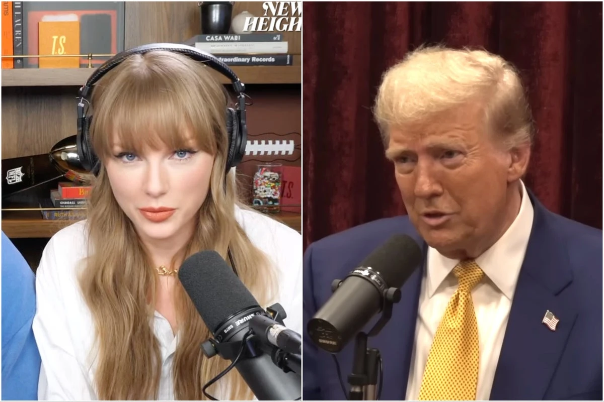 Taylor Swift podcast appearance dwarfs Rogan’s Trump interview numbers