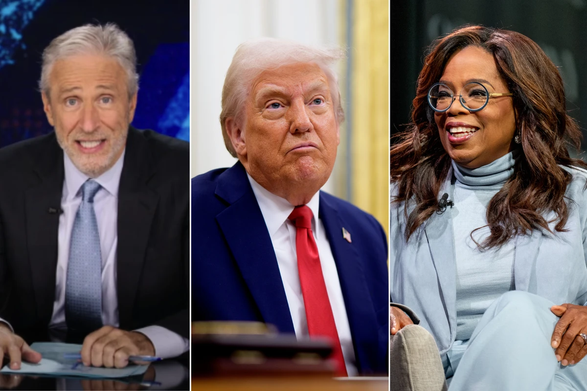 Jon Stewart jokes Trump is the ‘reverse Oprah’ after Boeing jet gift