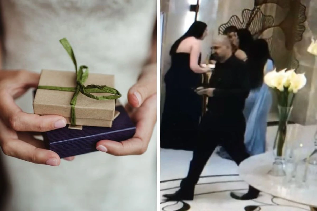 Wedding crasher caught on video stealing $100K in California gifts