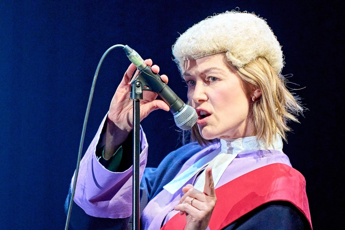 Rosamund Pike is immaculate as a judge in brilliantly tense Inter Alia