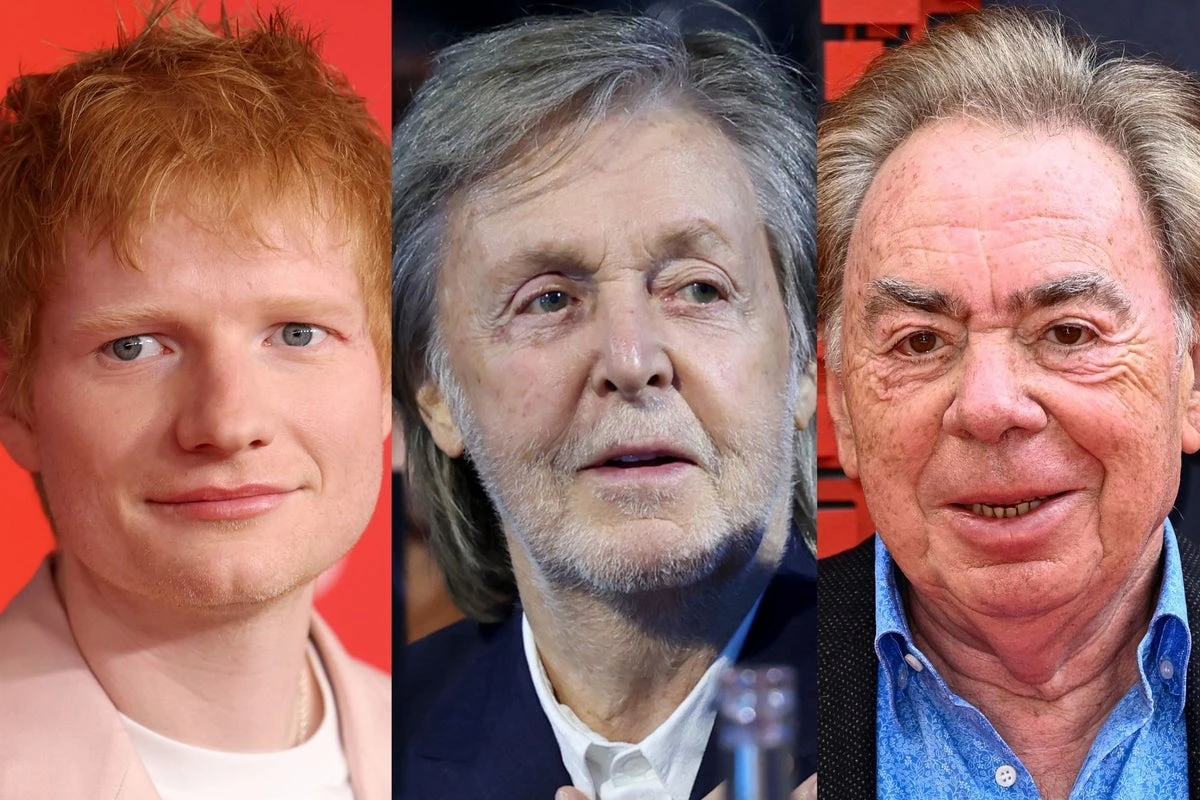 Paul McCartney, Ed Sheeran and Elton John among musicians on Rich List