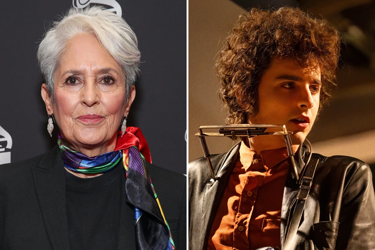Pointer Joan Baez would have given Timothée Chalamet for Bob Dylan