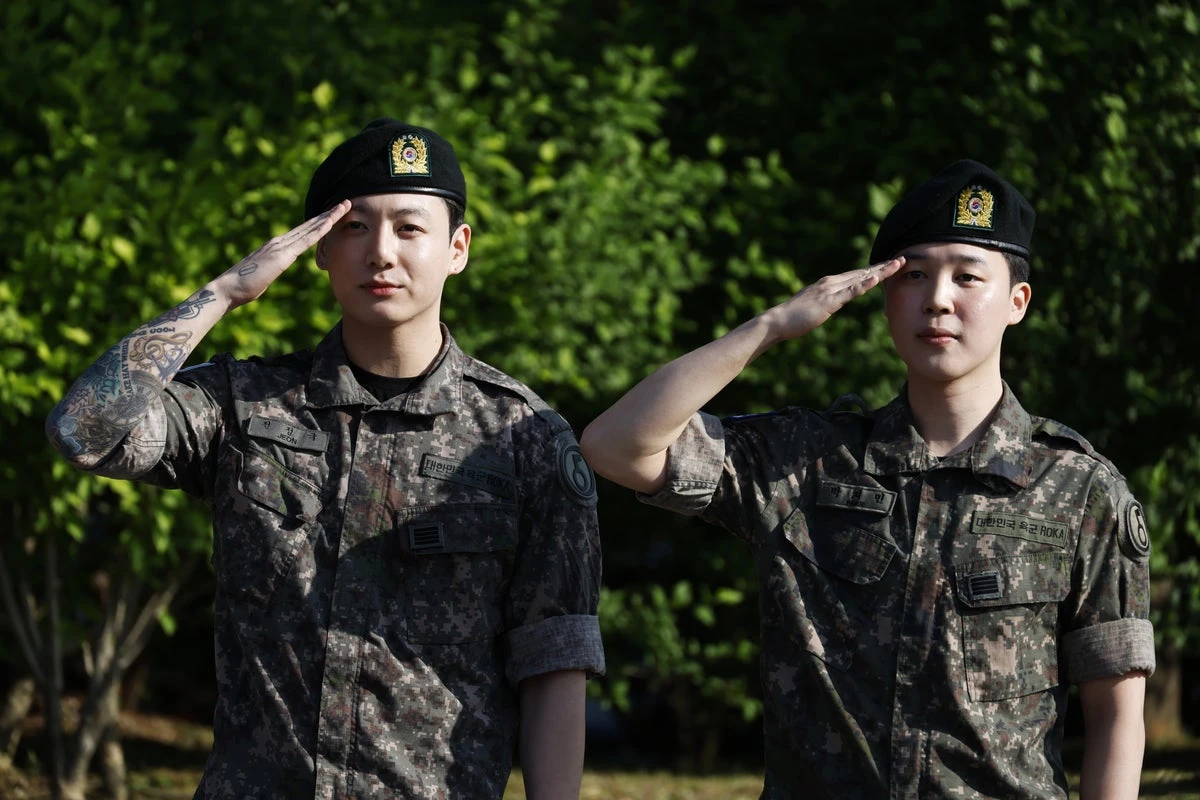 Jimin and Jungkook complete service to pave way for BTS reunion