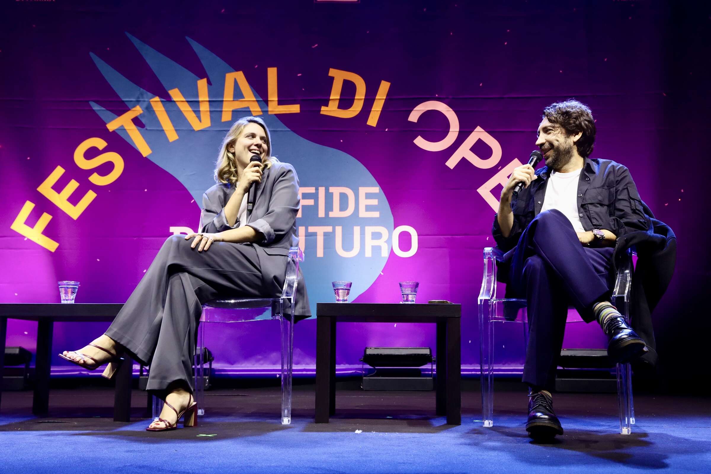 Festival di Open, i comici Brenda Lodigiani ed Herbert Ballerina: «L’ironia rende la vita più leggera»