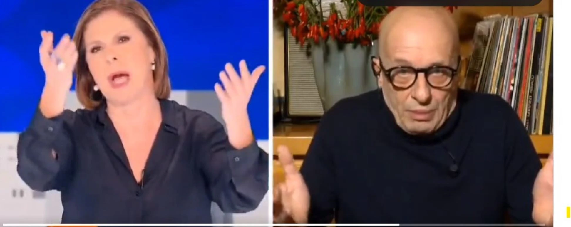 «Enrica Berlinguer». Alessandro Sallusti e lo scivolone con la conduttrice. «Guardi mi chiamo Bianca, lo trovo sgradevole» – Il video