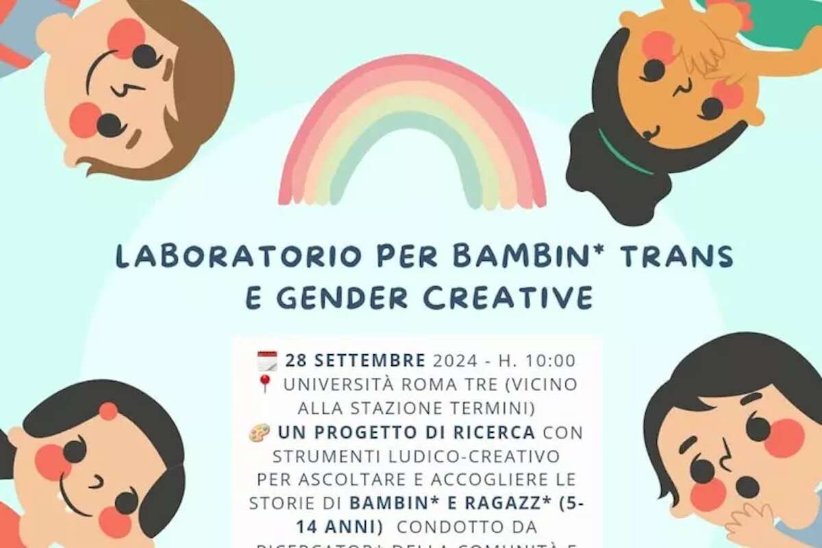 Roma Tre, scoppia la polemica sul laboratorio per bambini trans. Il ministero dell’Università avvia i controlli