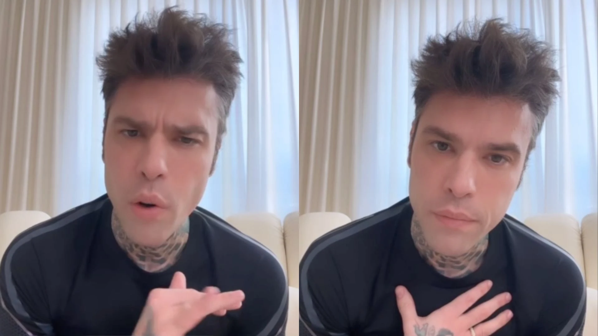 Fedez a muso duro contro gli hater dopo gli insulti al figlio Leone: «Vi aspetto sotto casa, conigli infami» – Il video