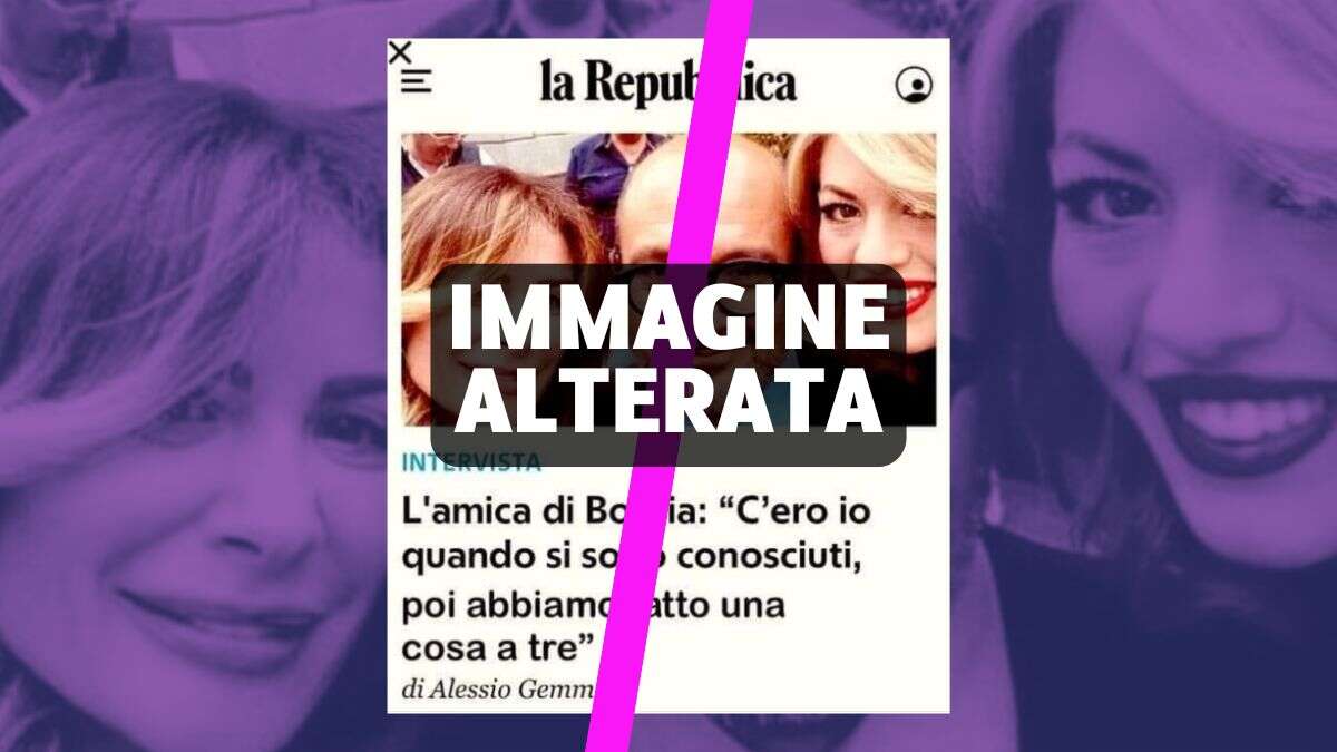 L’inesistente articolo di Repubblica su «una cosa a tre» tra Sangiuliano, Boccia e una sua amica