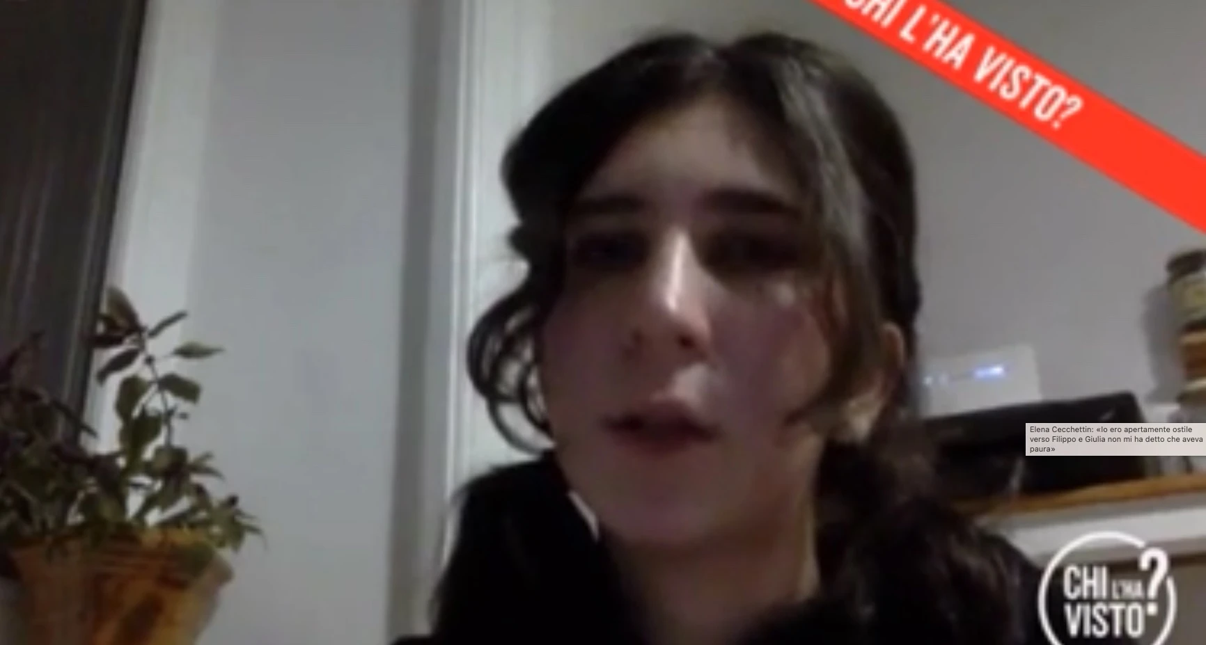 Elena Cecchettin a Chi l’ha visto?: «Ero ostile verso Turetta, fosse stato violento Giulia non me l’avrebbe detto»