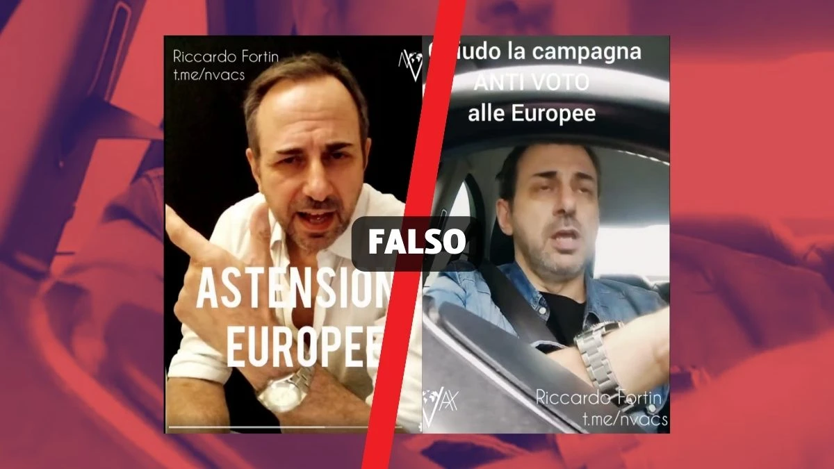 Elezioni europee. Questo video del canale “No Vax” che invitano all’astensione sono fuorvianti