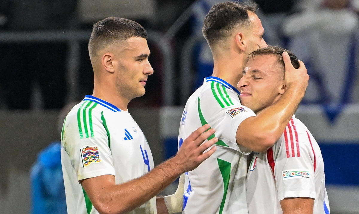 Nations League, l’Italia batte anche Israele (2-1) e vola da sola in testa al girone