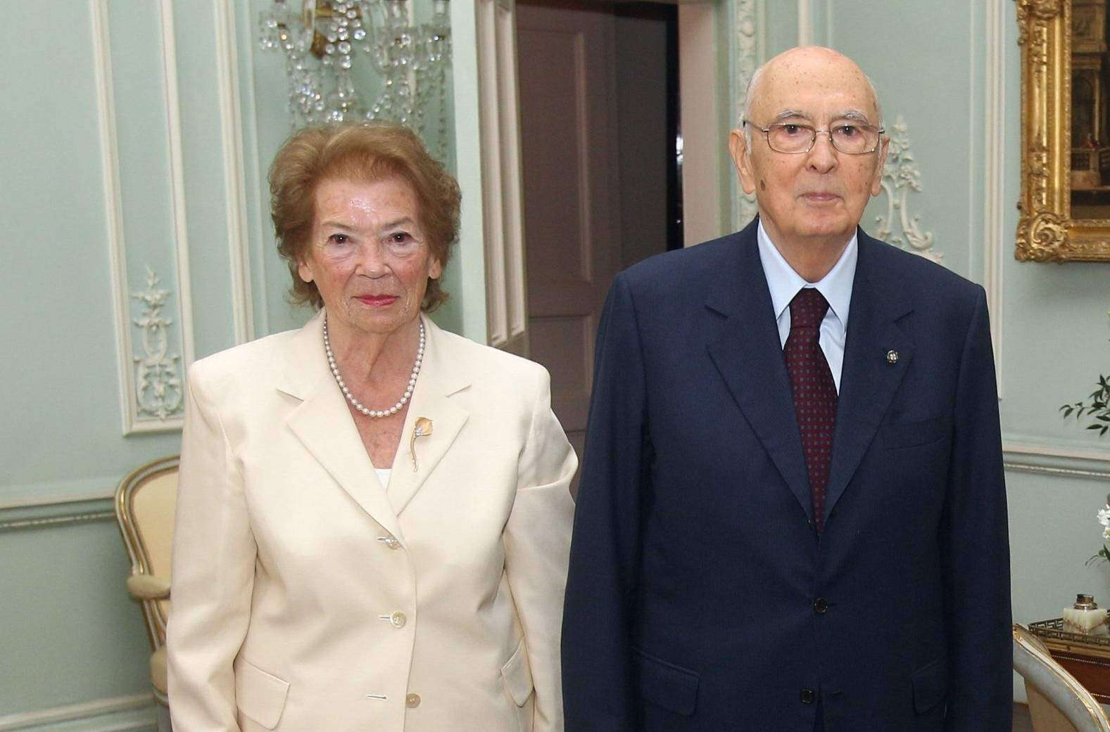 È morta Clio Maria Bittoni, la moglie dell’ex Presidente della Repubblica Giorgio Napolitano