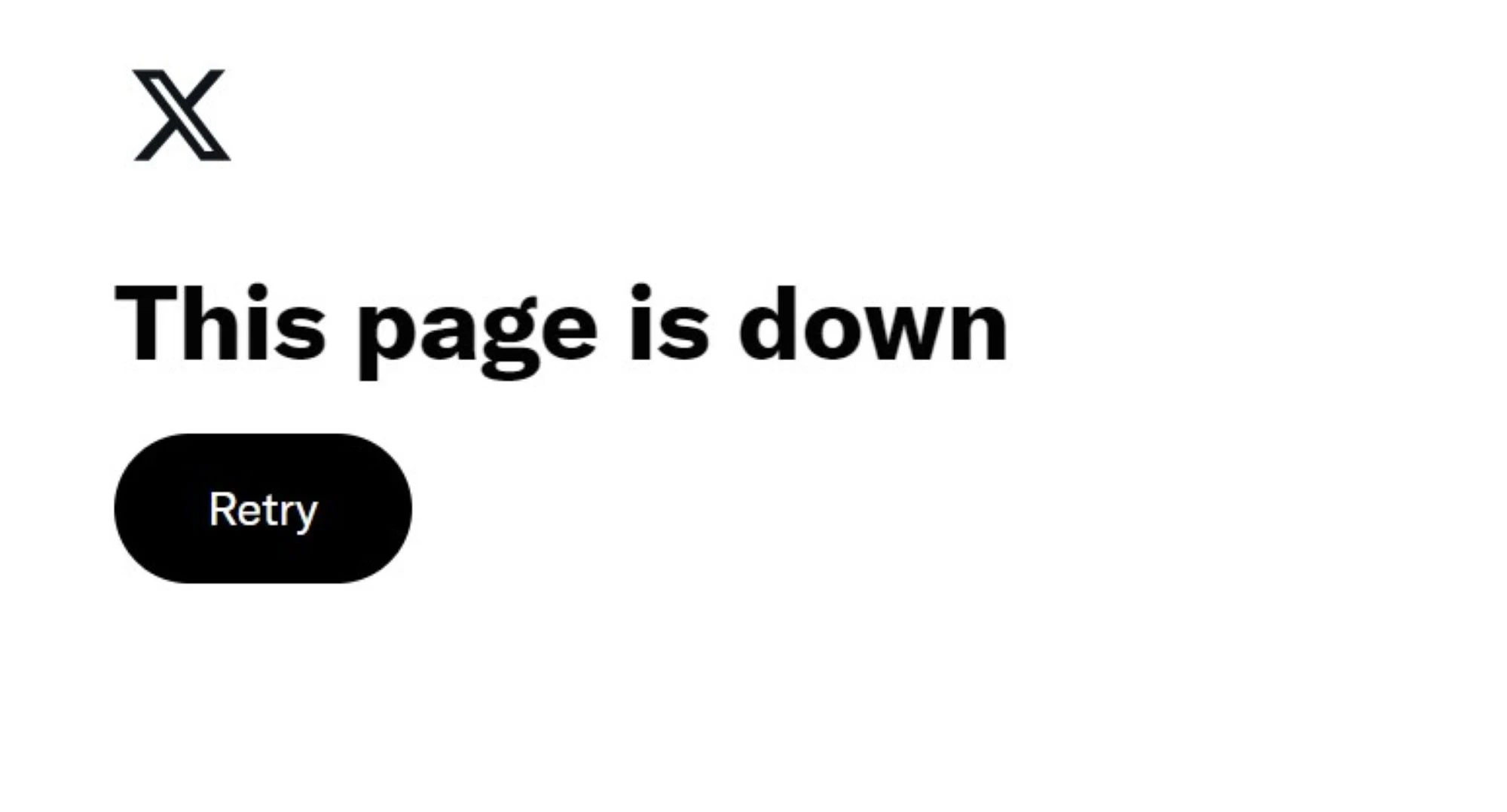 Caos su X (Twitter) i link esterni portano a una pagina d’errore