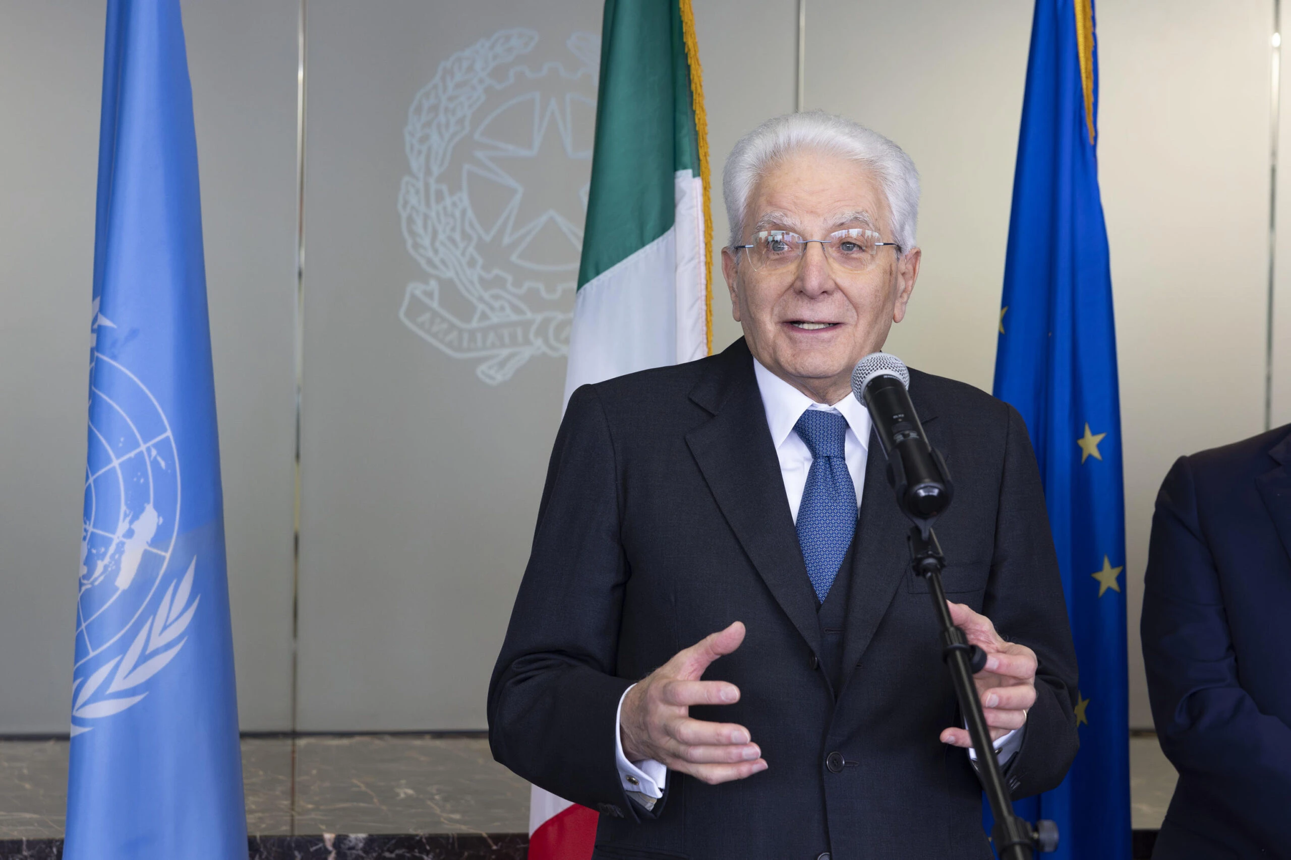 Onu, l’appello di Mattarella: «Evitare le operazioni a Rafah e riprendere i finanziamenti all’Unrwa»