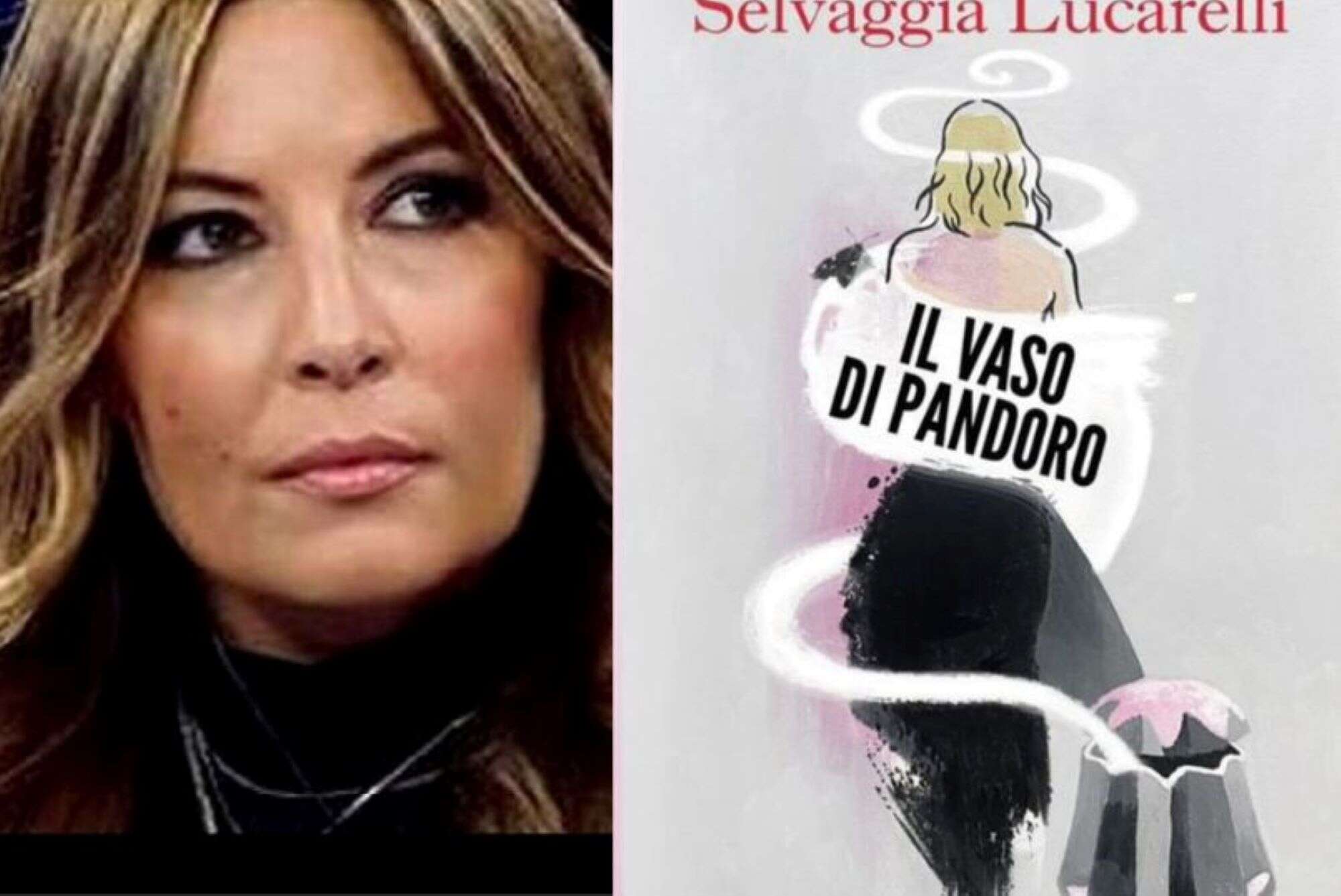 Selvaggia Lucarelli e il libro sul declino dei Ferragnez: “Il vaso di Pandoro”. «In copertina c’è anche lui»