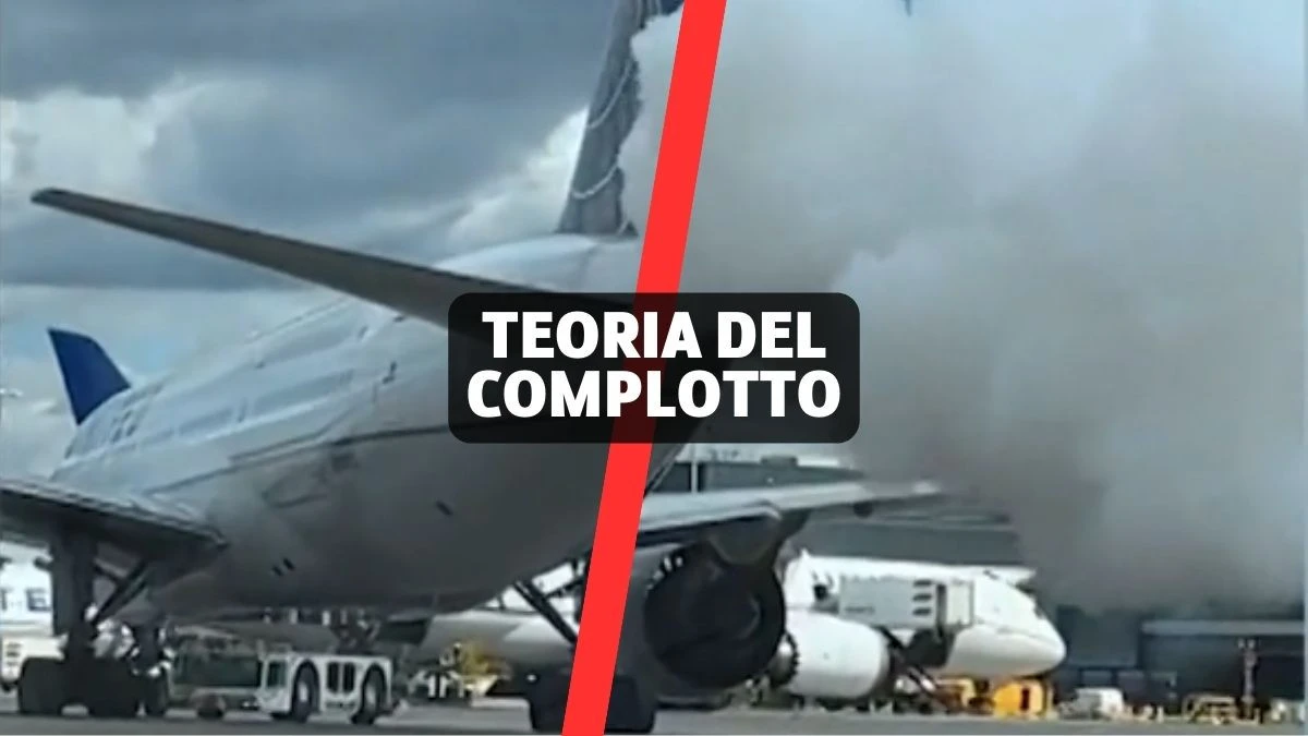 Il fumo di questo aereo non dimostra l’esistenza delle fantomatiche scie chimiche