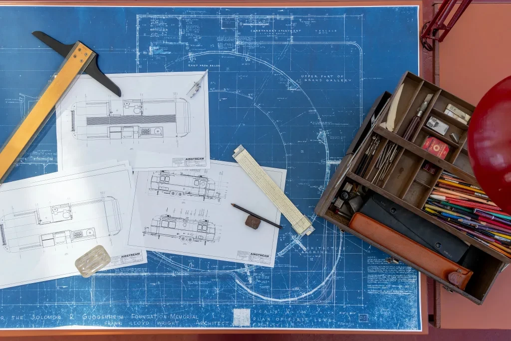 Airstream’s new Frank Lloyd Wright trailer is a match made in midcentury heaven