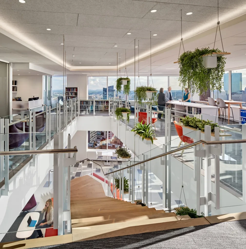 Architects are finding new ways to bring natural light into sad, dark offices