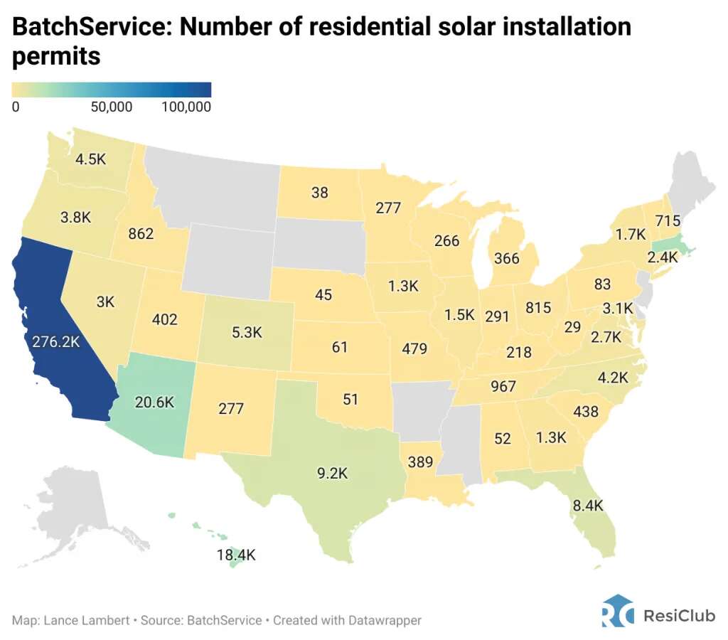 Rooftop revolution: Where homeowners are adopting solar panels