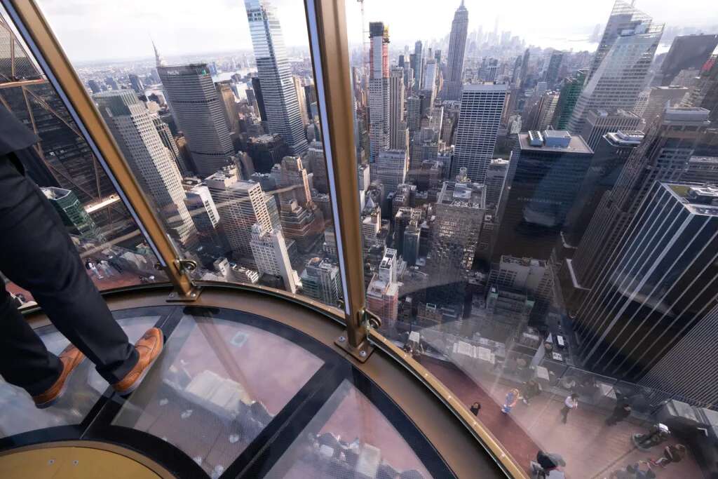 The new Skylift at 30 Rock gives you a 360-degree view of NYC nearly 900 feet in the air