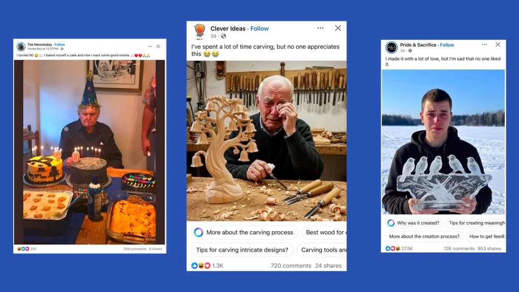 Facebook’s AI slop hellscape is already here