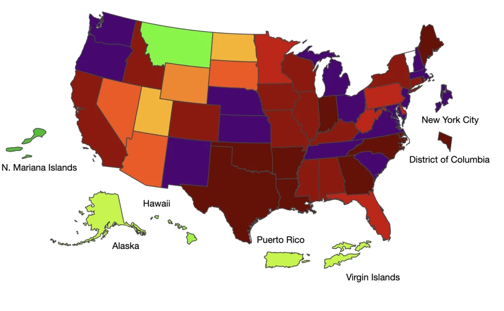 The flu has killed 16,000 people this season. These are the states with the worst outbreaks