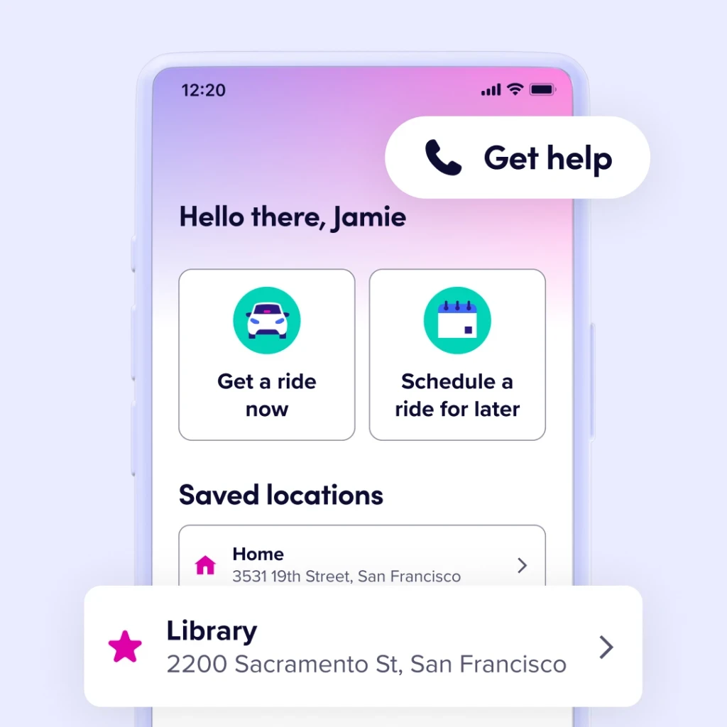 Bigger fonts and no trucks: How Lyft designed its new app for older riders