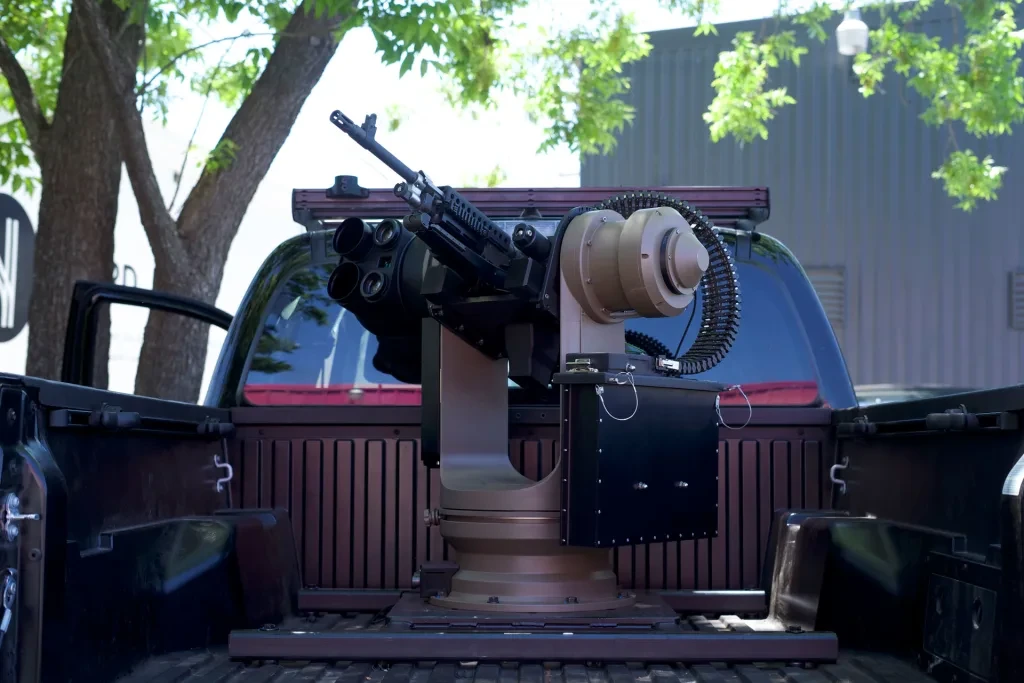 This startup wants to take down military drones the old-fashioned way: shooting at them