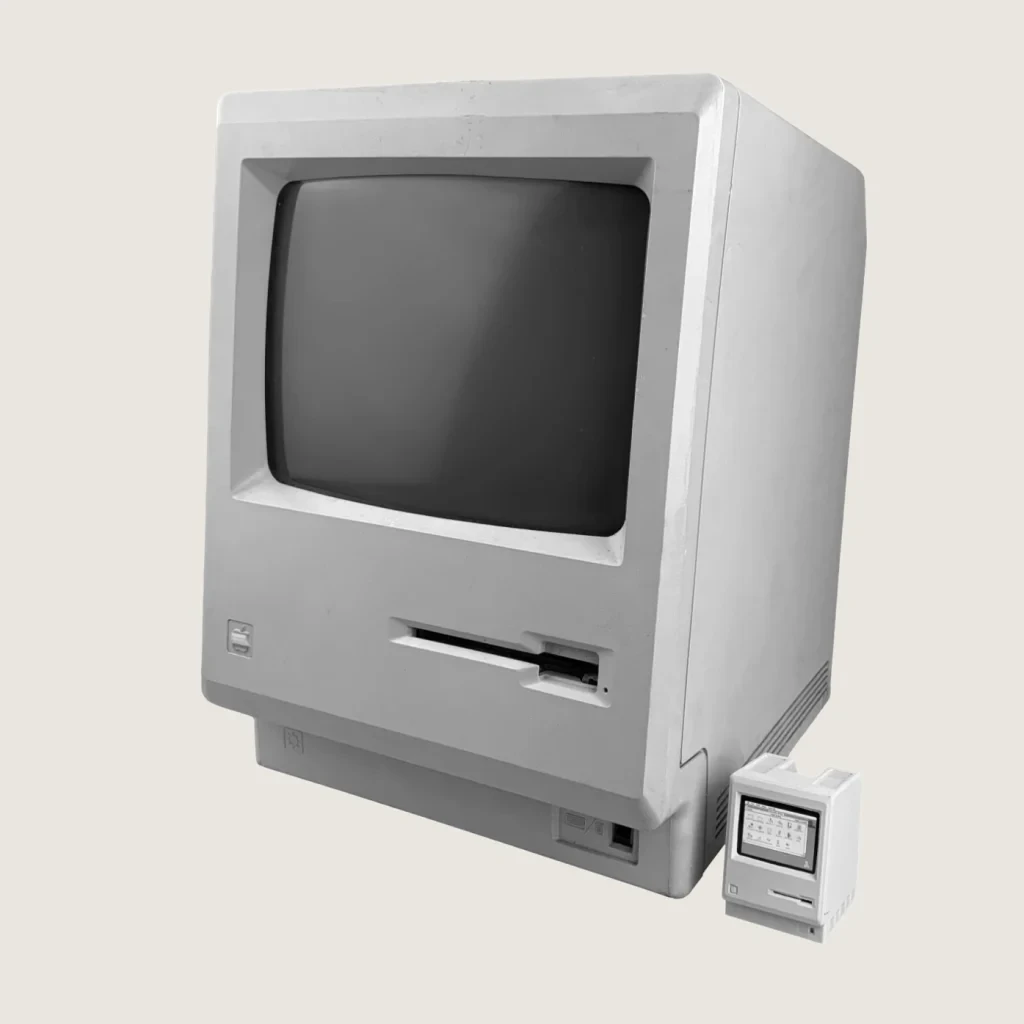 This retro tech company made a functional 1984 Macintosh that’s 2 inches tall