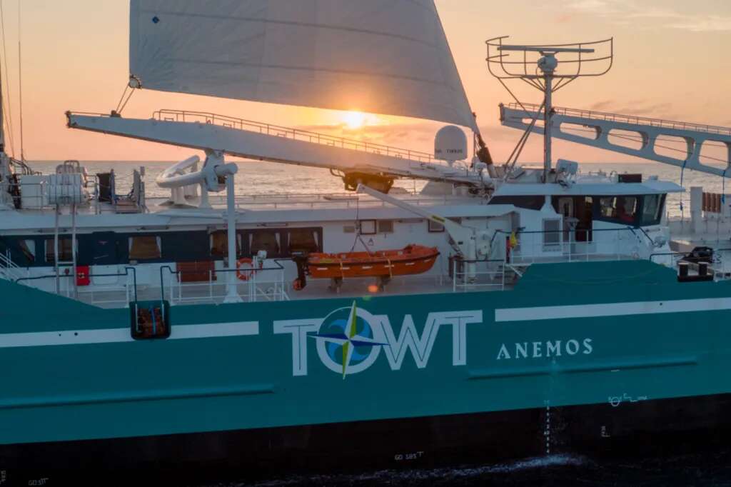 The world’s largest wind-powered cargo ship just made its first delivery across the Atlantic