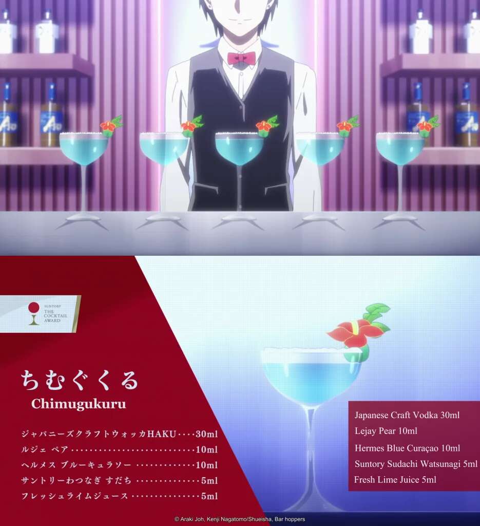 How an anime studio and liquor brand brought the art of mixology to life