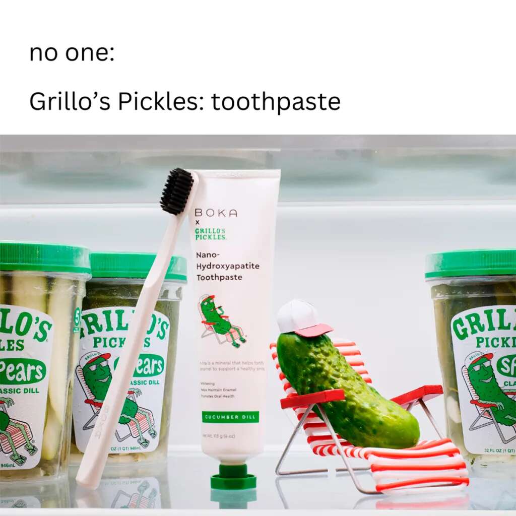 Dill toothpaste and pickle margaritas: How Grillo’s wacky pickle collabs have made the brand blow up