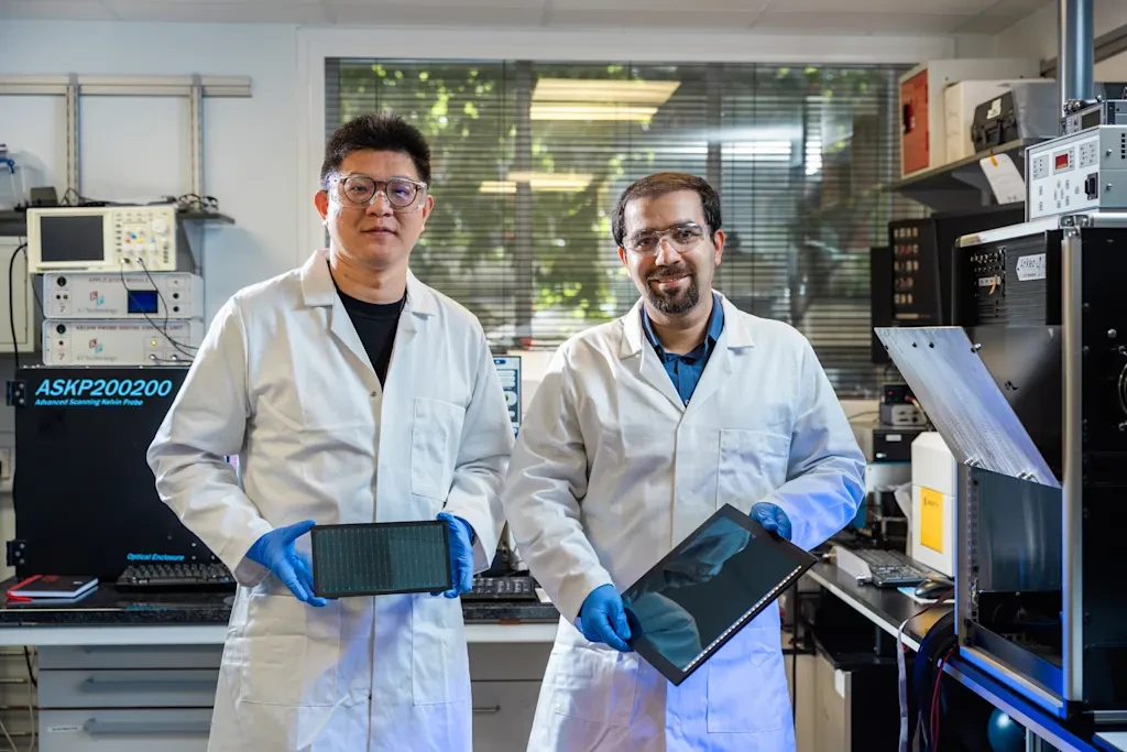 These new solar panels generate power from indoor light