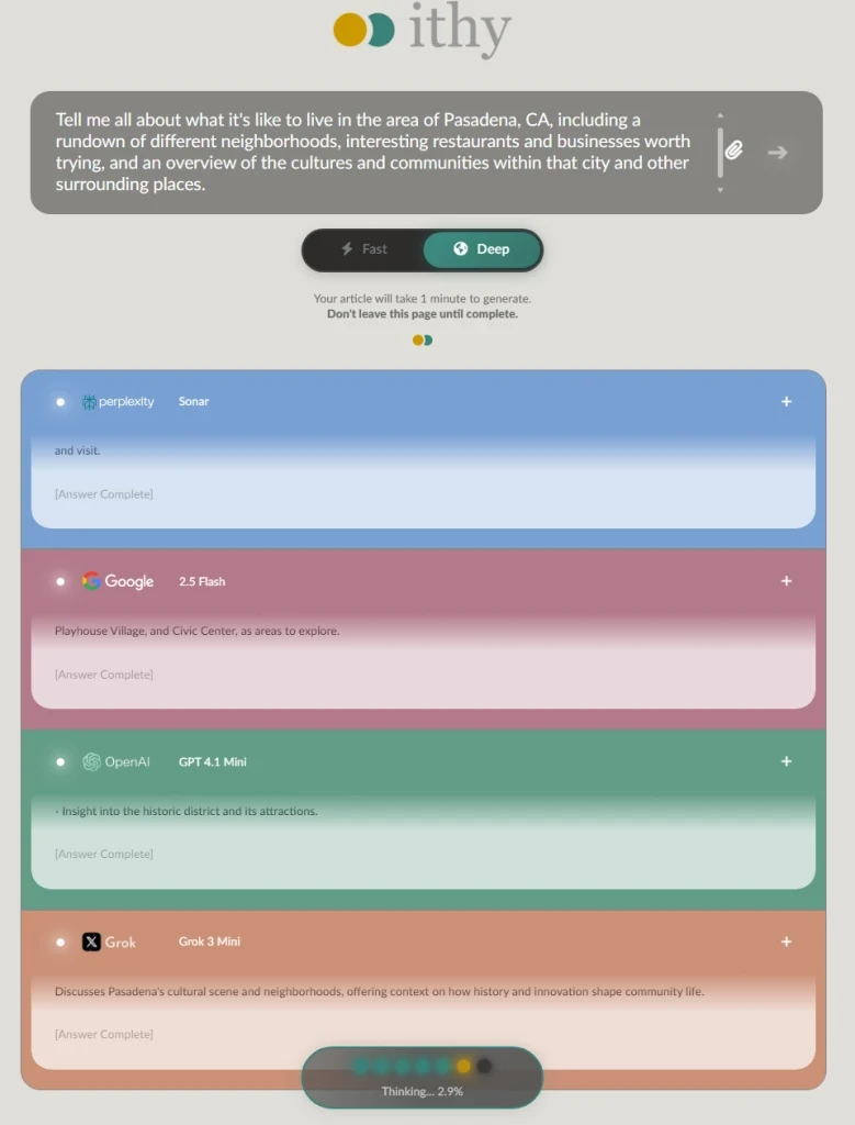 This free AI supersite is like Gemini Deep Research on steroids