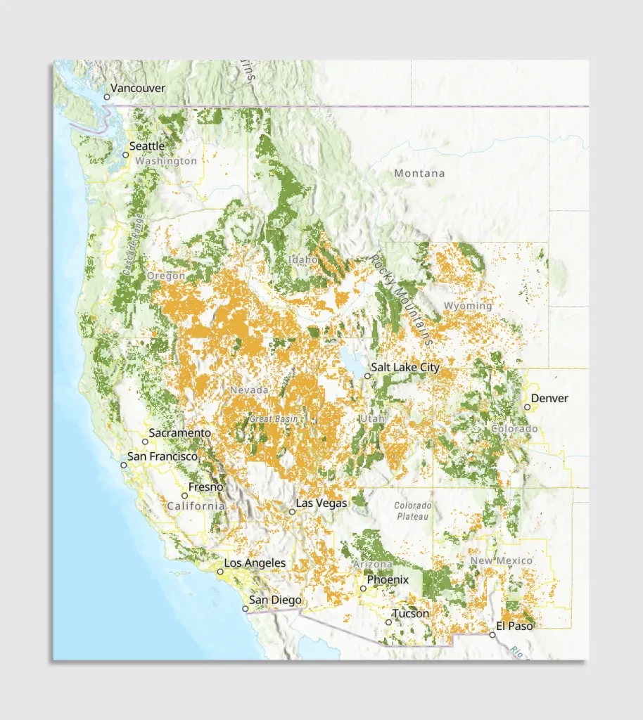 Map: All 250 million acres of public land the Trump budget bill would sell off
