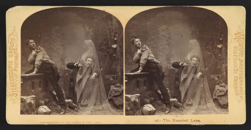 How ghosts became popular subjects for Victorian photographers