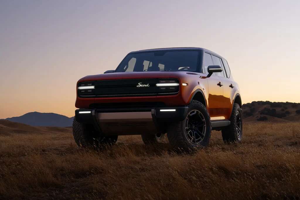 The iconic Scout truck is back as an EV, with a new brand to match