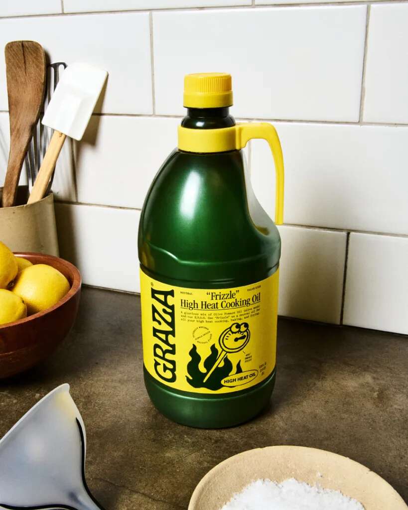 Graza has a new, high-heat product in its lineup—just don’t call it olive oil