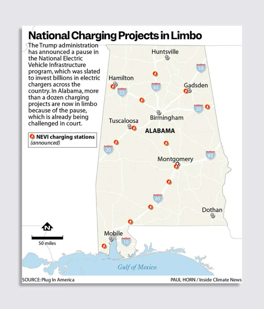 Trump has thrown a national EV charging program into chaos. Could he make it disappear for good?