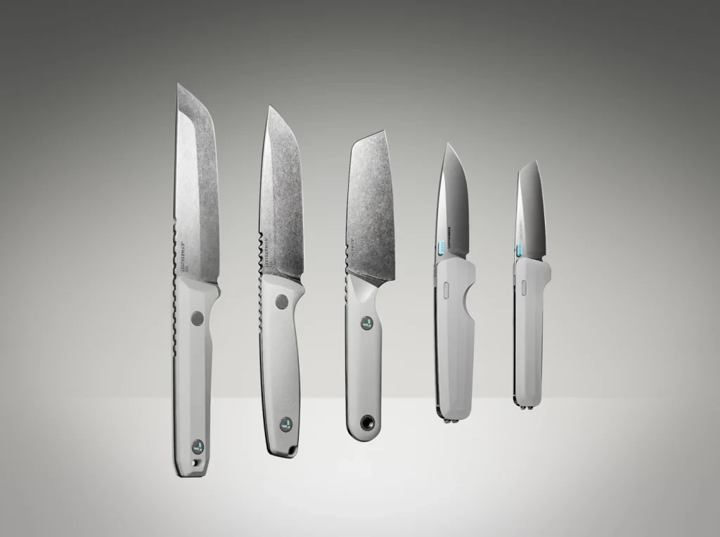 Leatherman’s first knife collection does one thing really well
